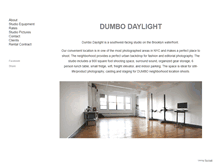 Tablet Screenshot of dumbodaylight.com